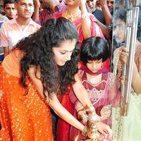 Taapsee and Lakshmi Prasanna Manchu at Opening of Laasyu Shop - Pictures | Picture 107813